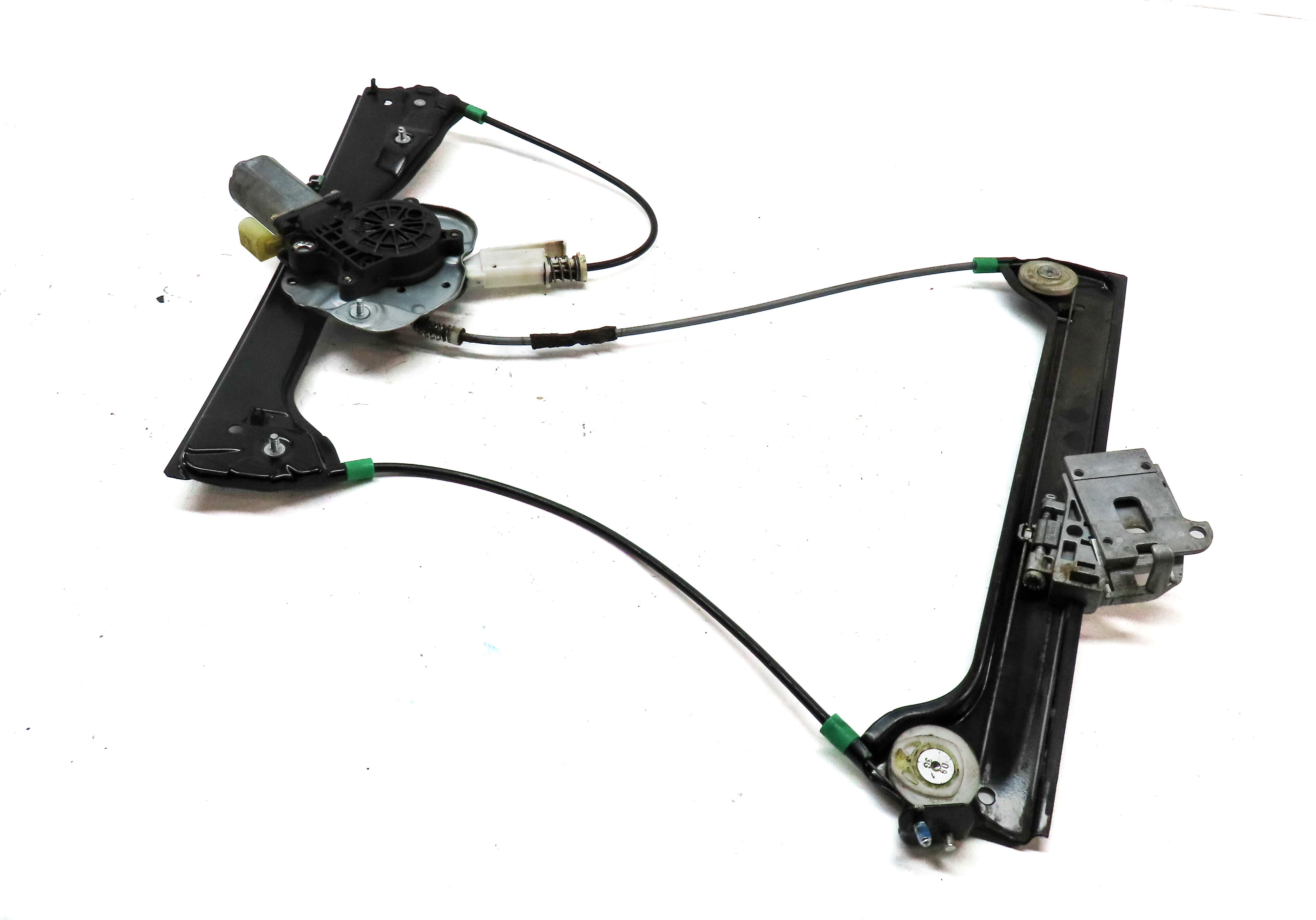 2003-2006 BMW Z4 (E85) LEFT FRONT DRIVER DOOR POWER WINDOW REGULATOR w/ MOTOR — exact item pictured